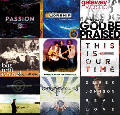 Passion Salvation's Tide Is Rising + More P&W and CCM Bundle Pack 11CD/2DVD