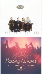 FFH I Want To Be Like You (Autographed) + Casting Crowns A Live Worship Experience 2CD