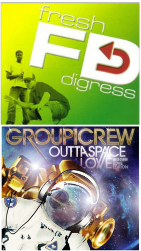 Fresh Digress + Group 1 Crew Outta Space Love 2CD