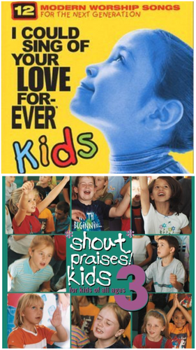 I Could Sing of Your Love Forever Kids + Shout Praises Kids v3 2CD