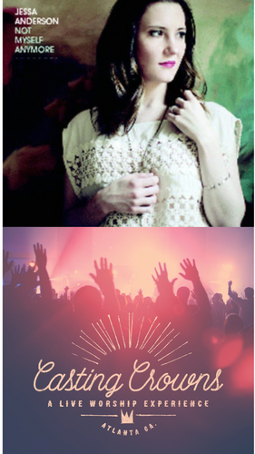 Jessa Anderson Not Myself Anymore + Casting Crowns A Live Worship Experience 2CD