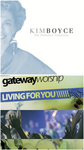 Kim Boyce The Definitive Collection + Gateway Worship LIving For You 2CD/DVD