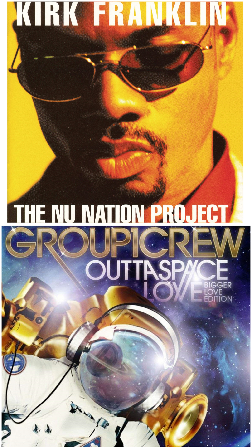 Kirk Franklin Nu Nation Project + Group 1 Crew Outta Space Love 2CD