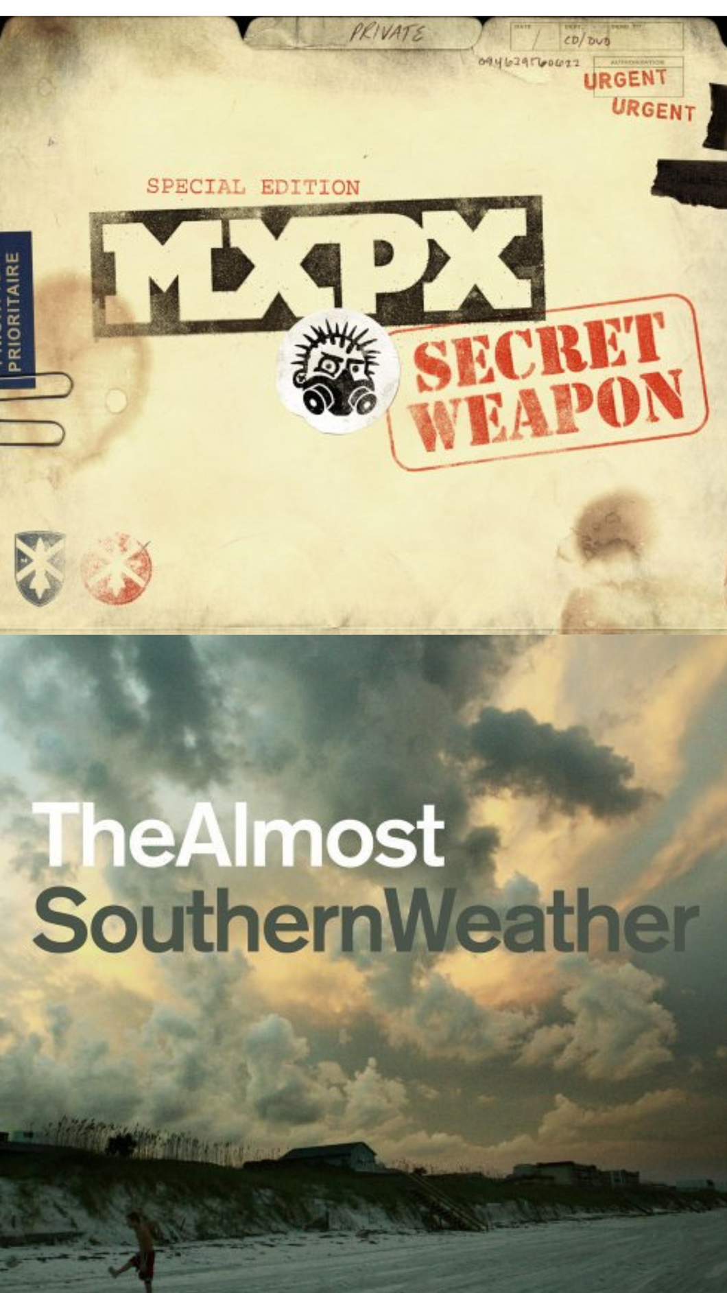 MxPx Secret Weapon Deluxe Edition + The Almost Southern Weather 2CD/DVD