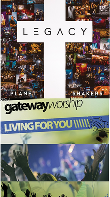 Planetshakers Legacy + Gateway Worship Living For You Deluxe Editions 2CD/2DVD