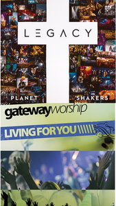 Planetshakers Legacy + Gateway Worship Living For You Deluxe Editions 2CD/2DVD