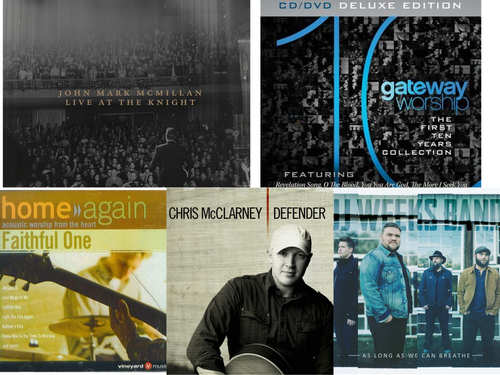 John Mark McMillan Live At The Knight, Gateway Worship + 3 more 5CD/DVD