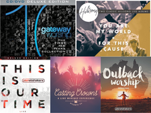 Gateway Worship The First Ten Years, Hillsong Worship + 3 more 6CD/2DVD