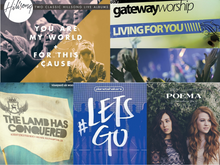 Hillsong You Are My World/For This Cause, Gateway Living For You + 3 more 6CD/2DVD