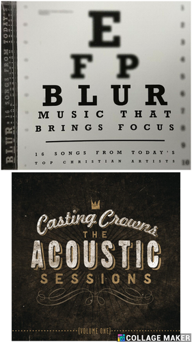 Blur Various Artists + Casting Crowns The Acoustic Sessions 2CD