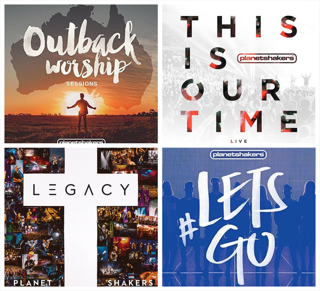 Planetshakers Outback Sessions plus more Collection Bundle Pack 4CD/2DVD