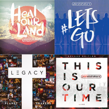 Planetshakers Heal Our Land + # Let's Go + Legacy + This is Our Time 4CD/DVD