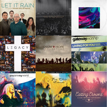 Pocket Full of Rocks Let It Rain +9 More Praise & Worship Bundle Pack 10CD/2DVD