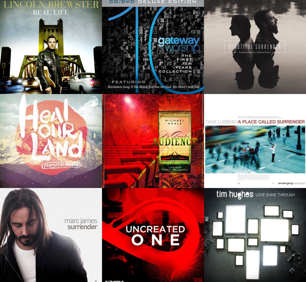 Lincoln Brewster Real Life +10 More Praise & Worship Bundle Pack 11CD/2DVD