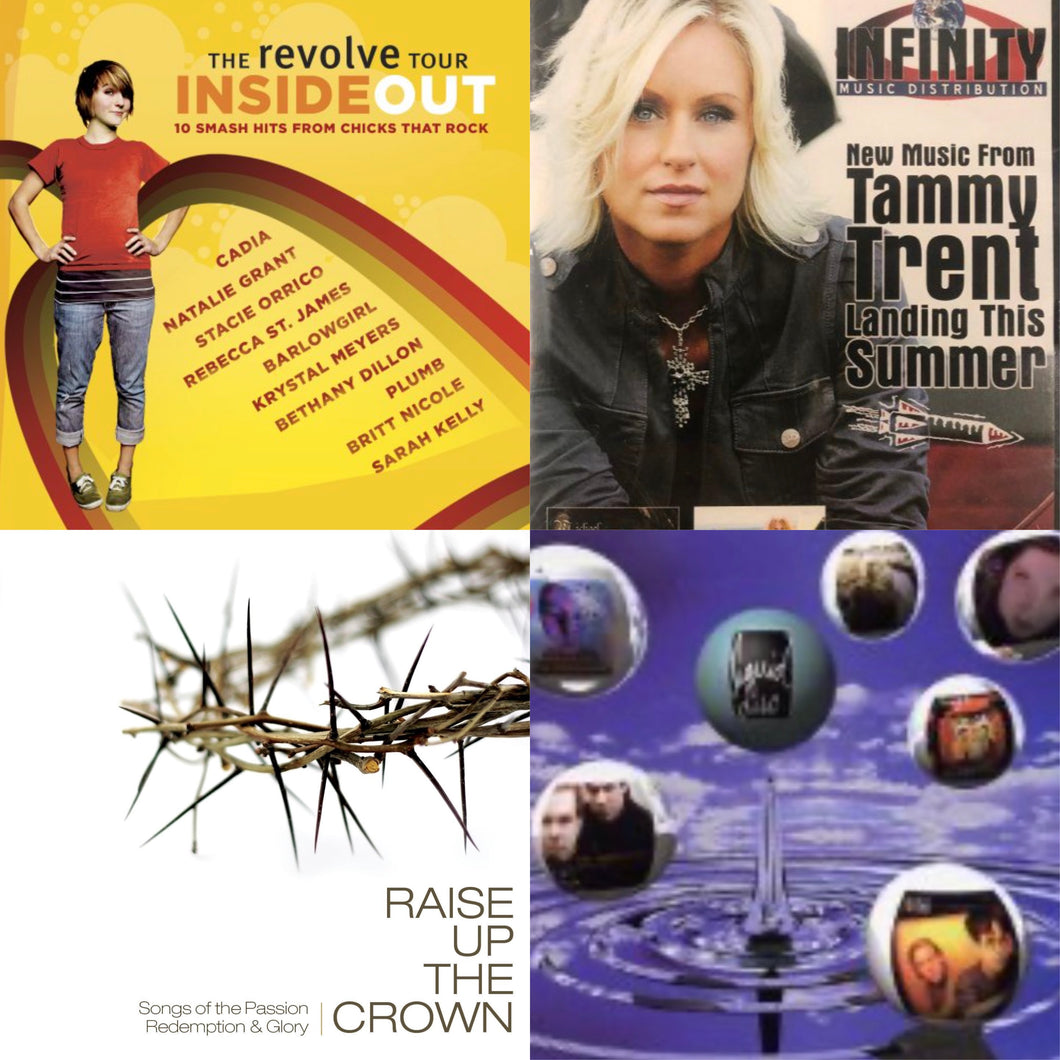 The Revolve Tour : Inside Out + 3 More CCM 4CD/50+ Songs