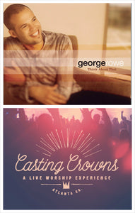 George Rowe Think About That + Casting Crowns A Live Worship Experience 2CD