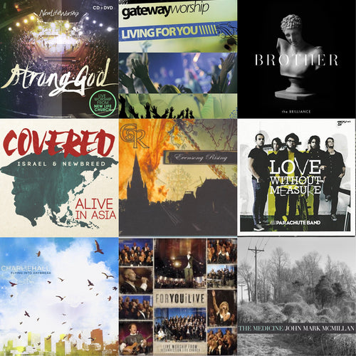 New Life Worship Strong God Deluxe Edition +More P&W Bundle Pack 10CD/3DVD