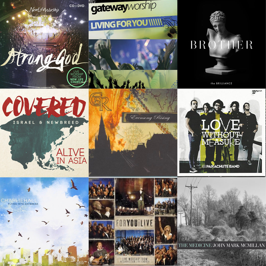 New Life Worship Strong God Deluxe Edition +More P&W Bundle Pack 10CD/3DVD
