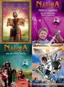 The Ten Commandments, Narnia Prince Caspian & Silver Chair, Angel Wars 4DVD