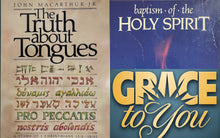 John MacArthur Truth About Tongues & Baptism of the Holy Spirit Bundle Pack 9 Cassettes