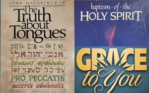 John MacArthur Truth About Tongues & Baptism of the Holy Spirit Bundle Pack 9 Cassettes
