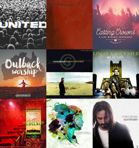 Hillsong United People + 9 More Praise & Worship Bundle Pack 10CD