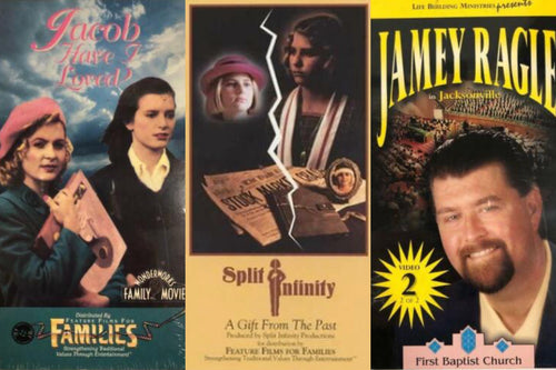Jacob I Have Loved, Split Family, Jamey Ragle Family Night Bundle Pack 3VHS