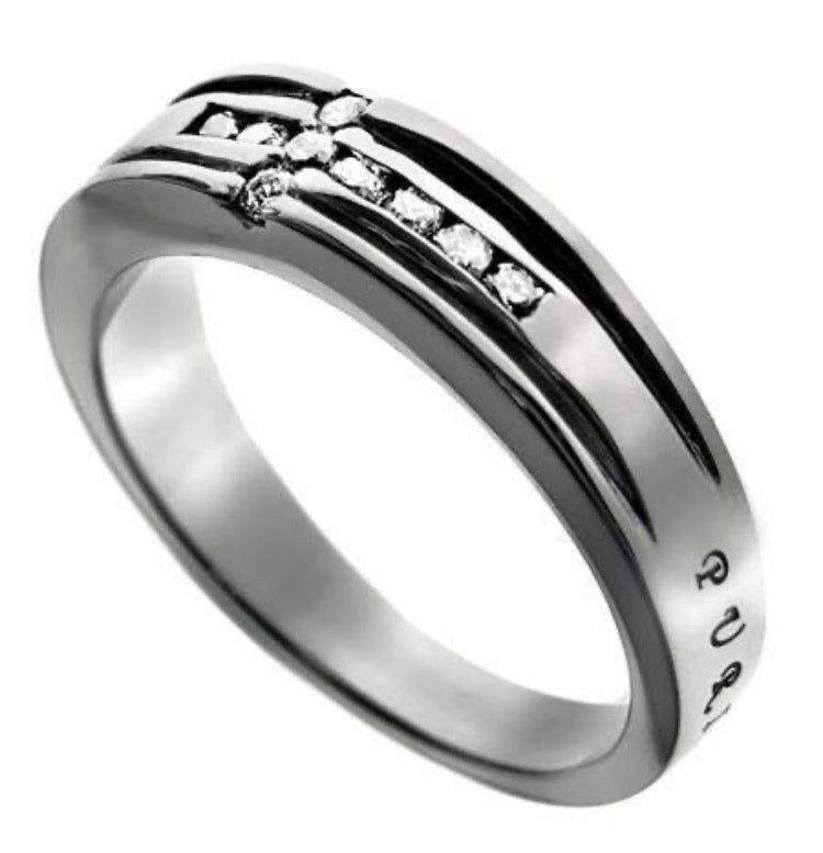 Ring Size 8 (CC Purity 8) Channel Cross Purity Ring