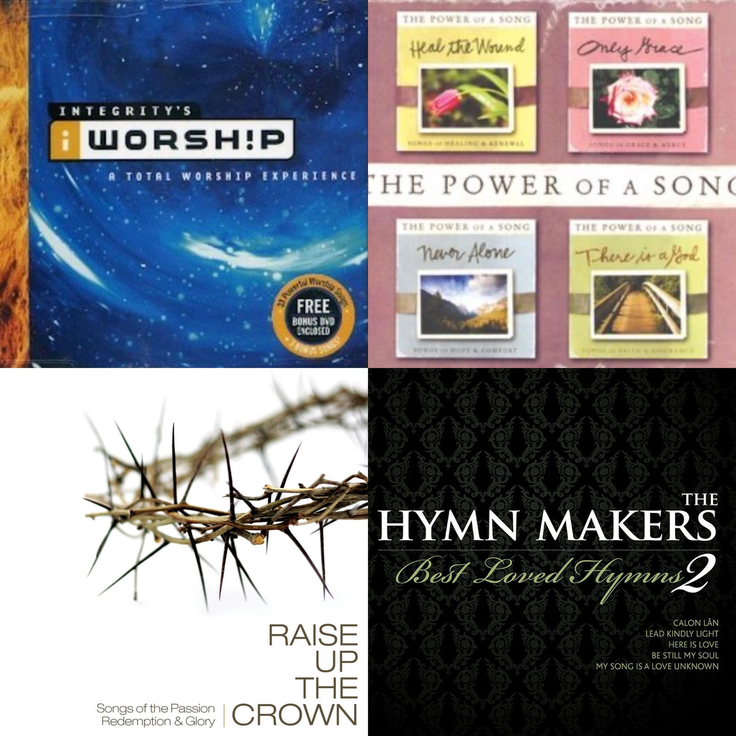 Various Artists iWorship + Power of a Song + More P&W Bundle Pack 10CD/DVD
