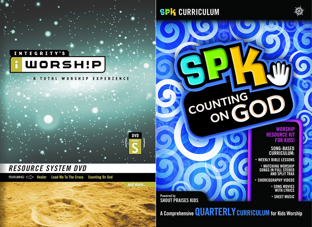 iWorship : Resource System S + Shout Praises Kids : Counting on God 2DVD/CD