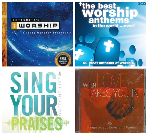 iWorship v.2 plus more Praise & Worship Bundle Pack 7CD/1DVD