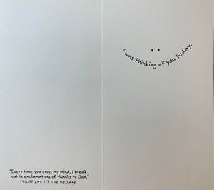 Card Baby, Thinking of You : Chubby Cute, Just a Little, Smile, So Sweet 4 Different Cards, 2 each (pack of 8)