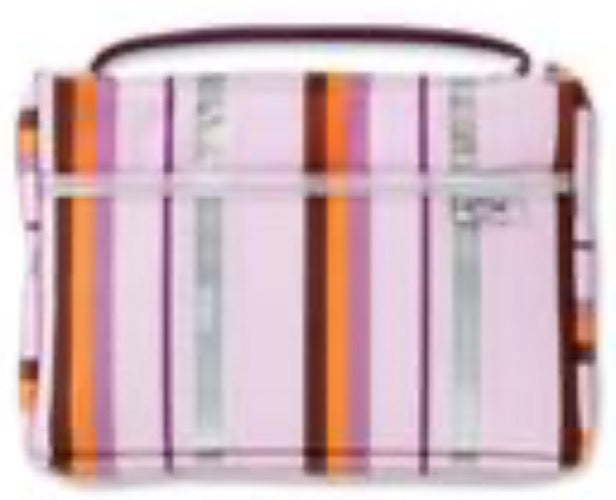 Bible Cover Sassy Stripes Pink/Lavender MD