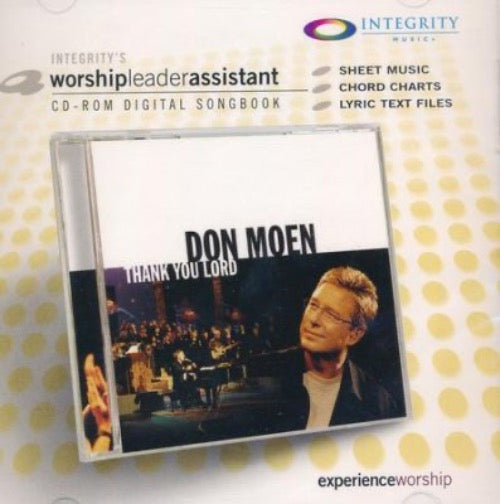 Don Moen Thank You Lord Worship Leader CD-rom