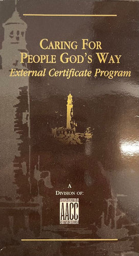 AACC American Association of Christian Counselors, Caring for People God's Way - 3 VHS Set