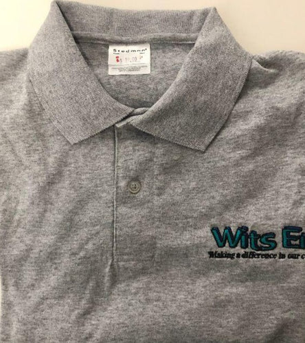 Polo Shirt Wits End Grey