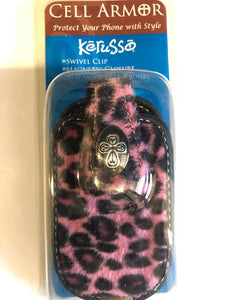 Cell Armor Cover Leopard Pink