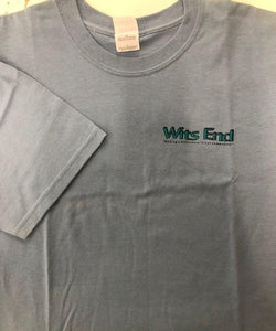 T-Shirt Wits End Light Blue