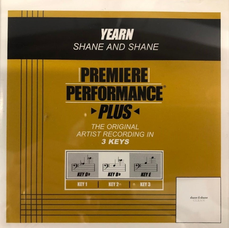 Shane & Shane Yearn Premiere Performance Plus Track CD
