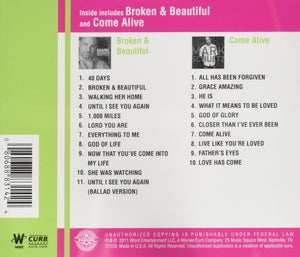 Mark Schultz Broken & Beautiful/Come Alive 2CD
