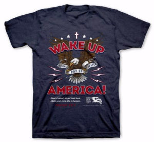 T-Shirt Wake Up America SM