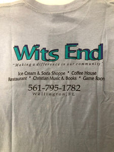 T-Shirt Wits End Light Blue