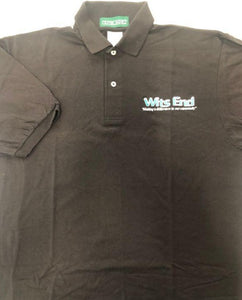 Polo Shirt Wits End Black