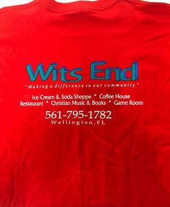 T-Shirt Wits End Red