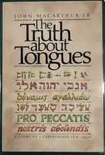 John MacArthur Truth About Tongues & Baptism of the Holy Spirit Bundle Pack 9 Cassettes