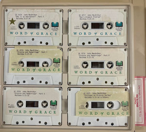 John MacArthur The Book of Matthew 5:27-48 Bundle Pack 15 Cassettes