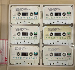 John MacArthur The Book of Matthew 5:27-48 Bundle Pack 15 Cassettes