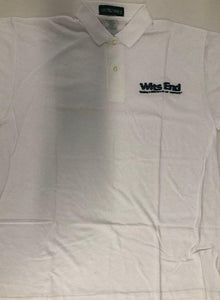 Polo Shirt Wits End White